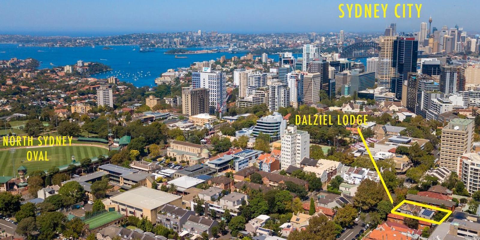 Dalziel Lodge Sydney Buitenkant foto